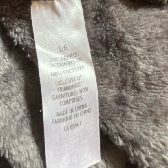 Denver Hayes Oversized Cozy Lounge Sweater Nightdress Women’s Size Large - Picture 4 of 8